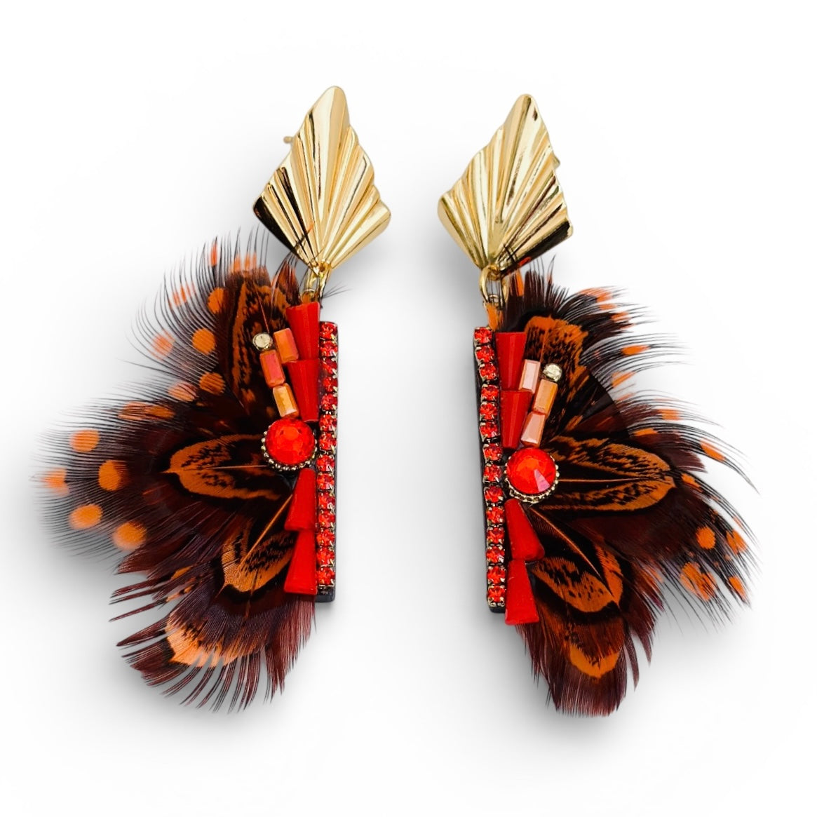 Plumes de feu Orange