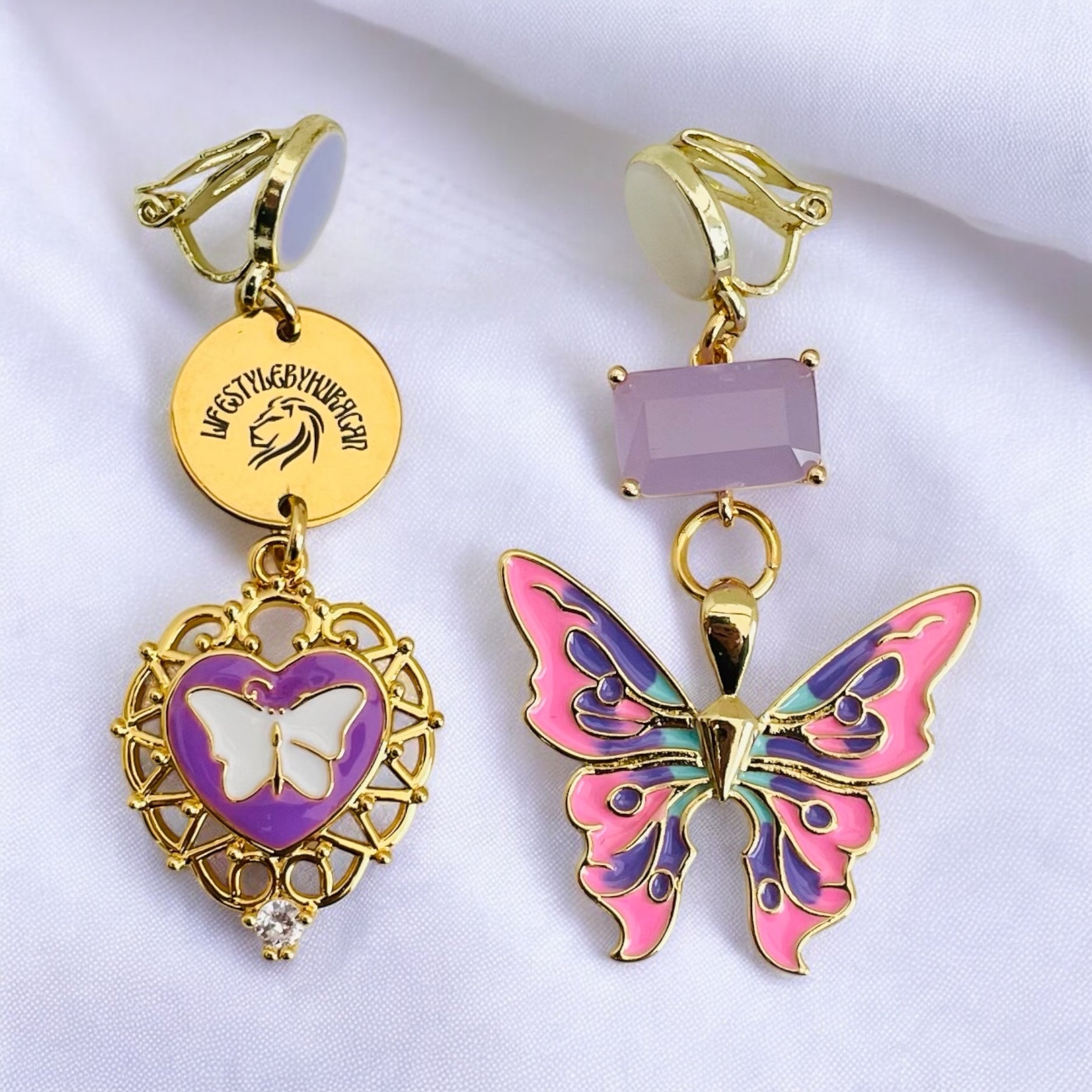 Boucles d’oreilles à clips Hinano
