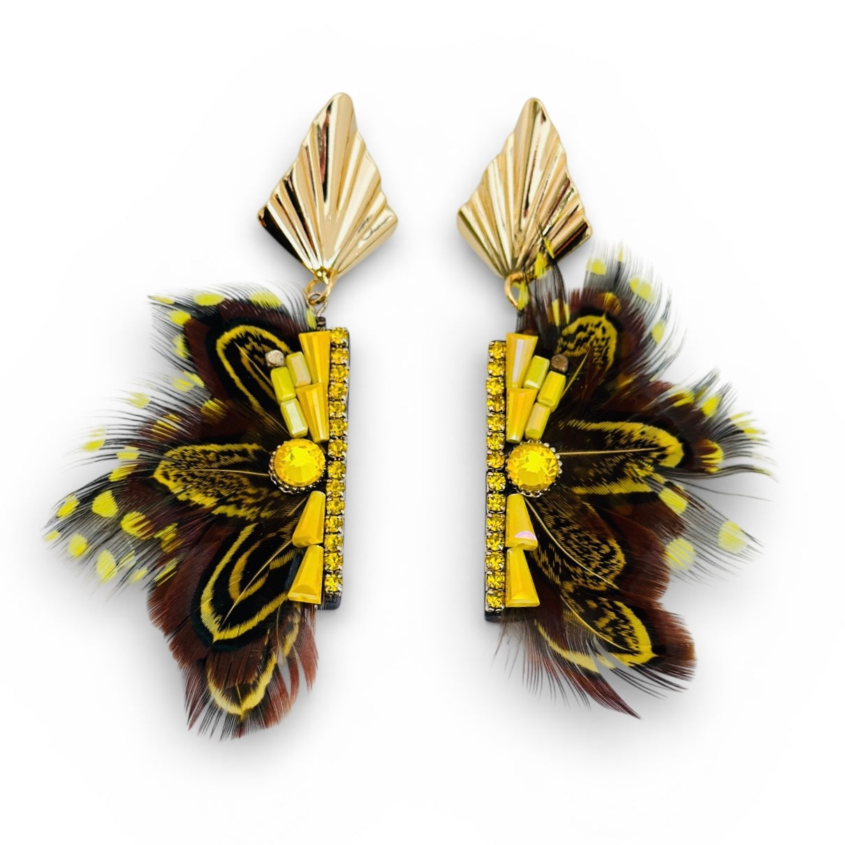 Plumes de feu yellow