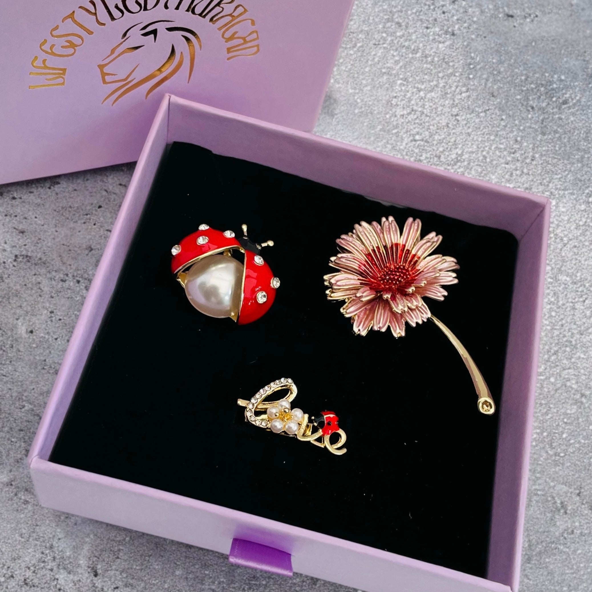 Coffret Broches Della