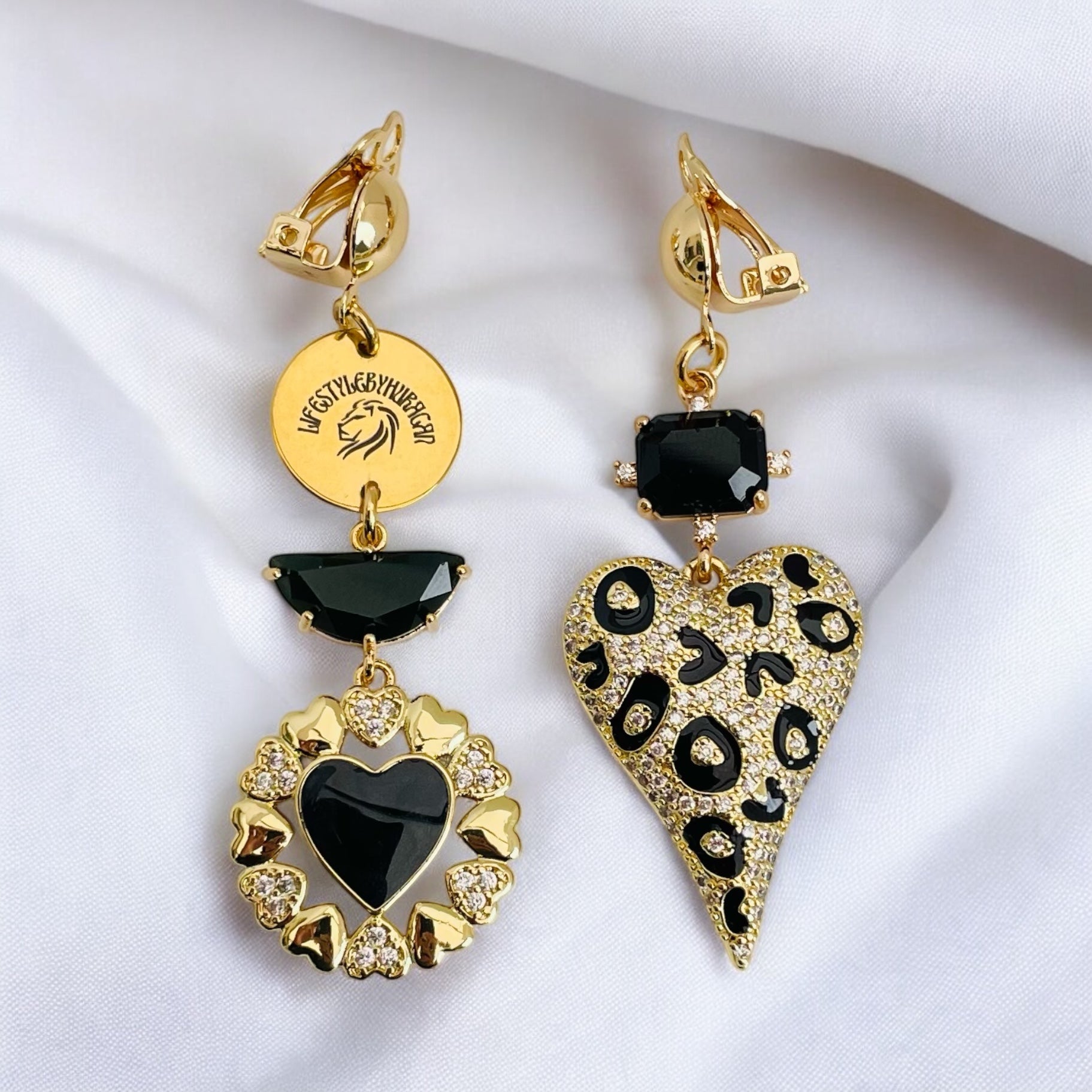 Boucles d’oreilles à clips Nahia