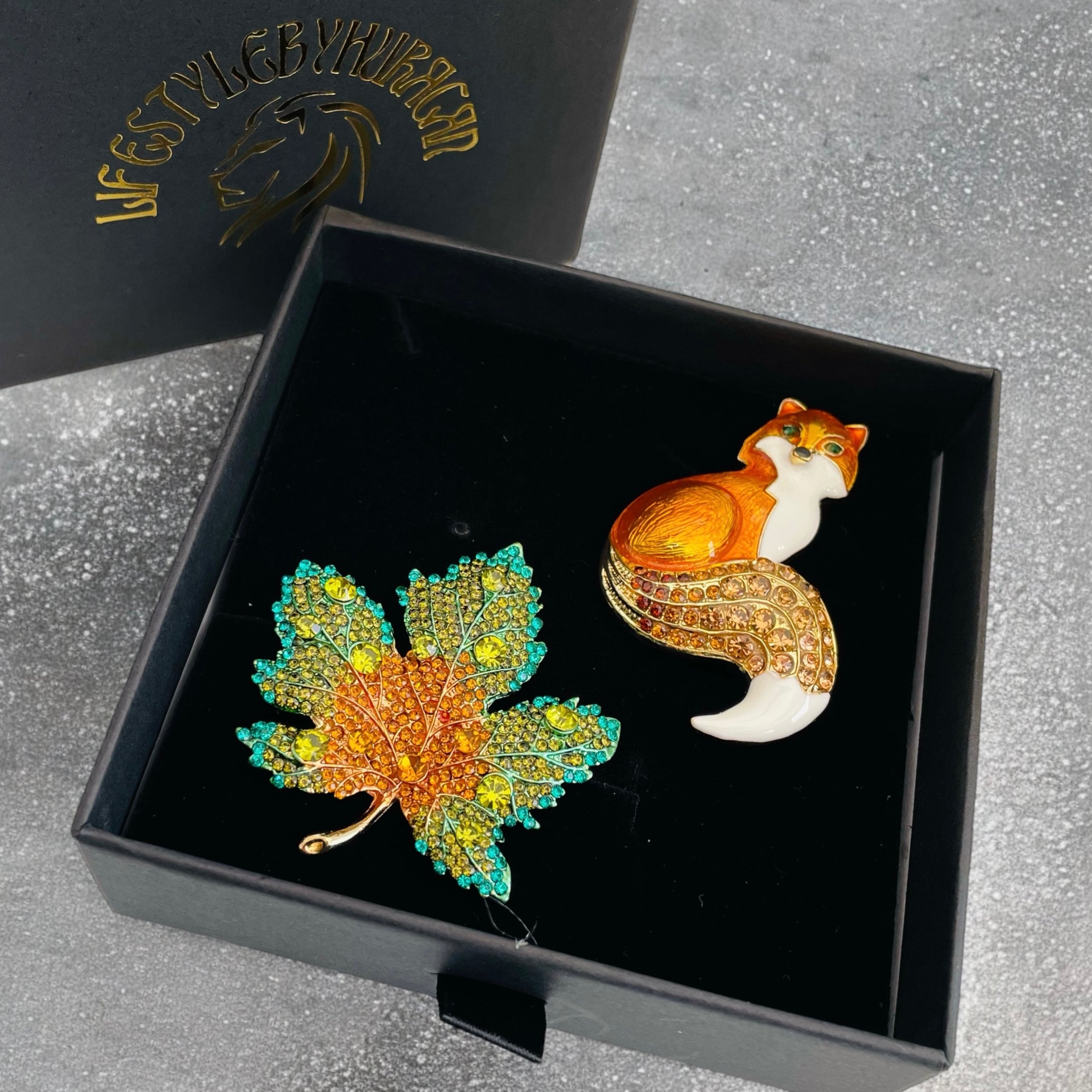 Coffret Broches Cinnamon