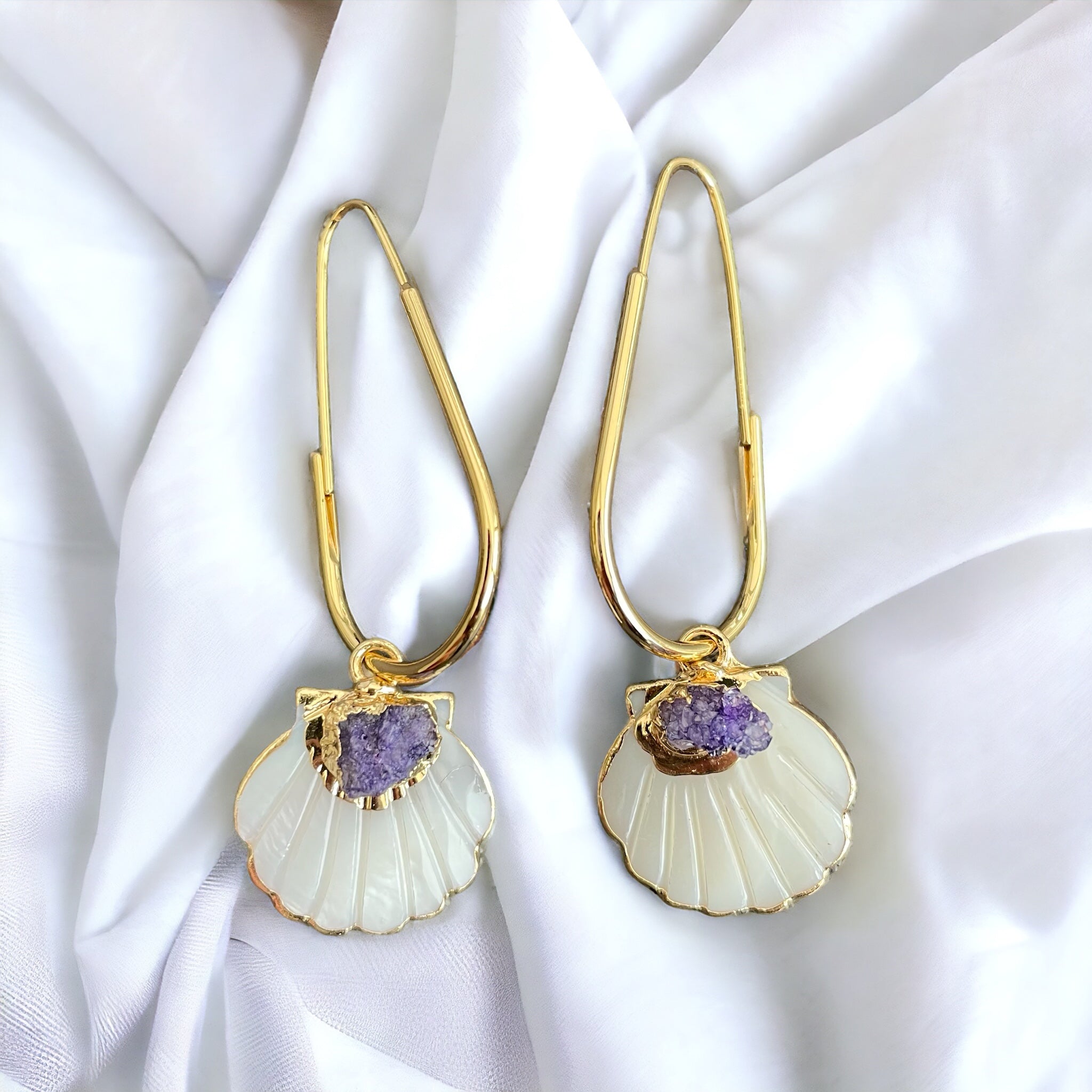 Boucles Malya Purple