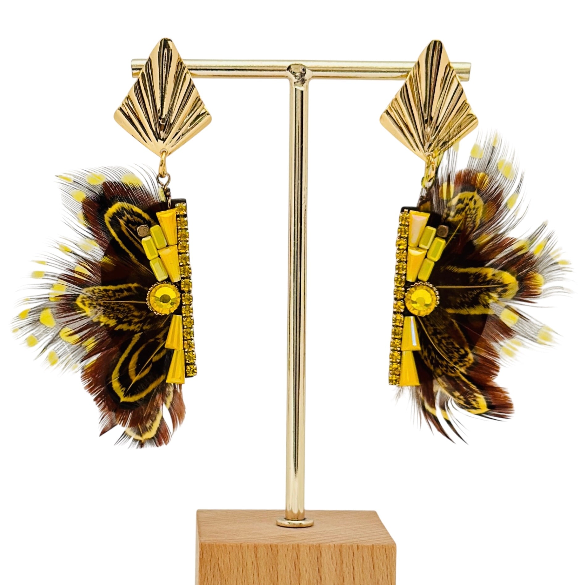 Plumes de feu yellow