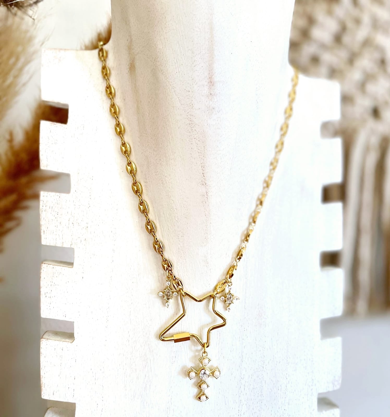 Collier Angelic Cross