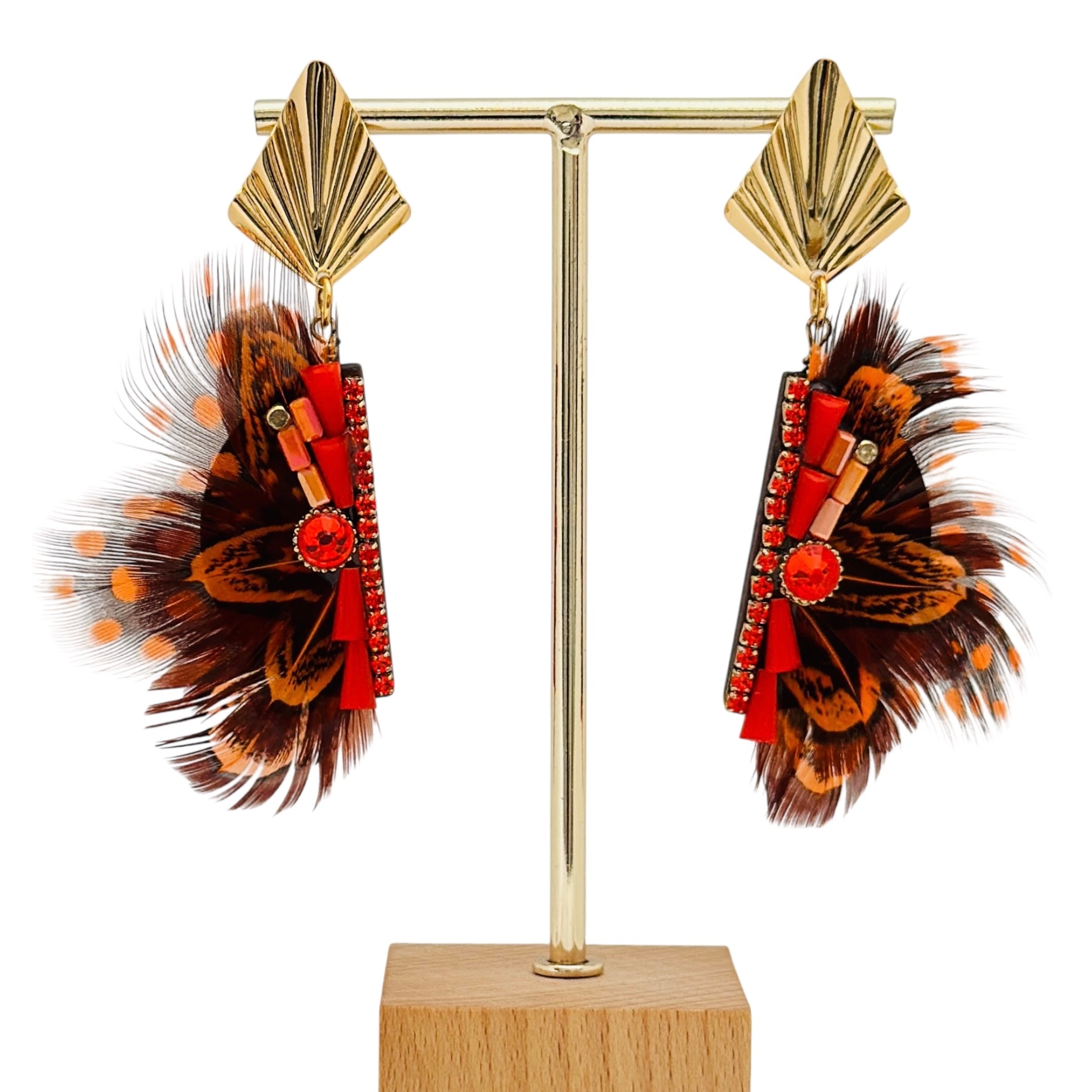 Plumes de feu Orange