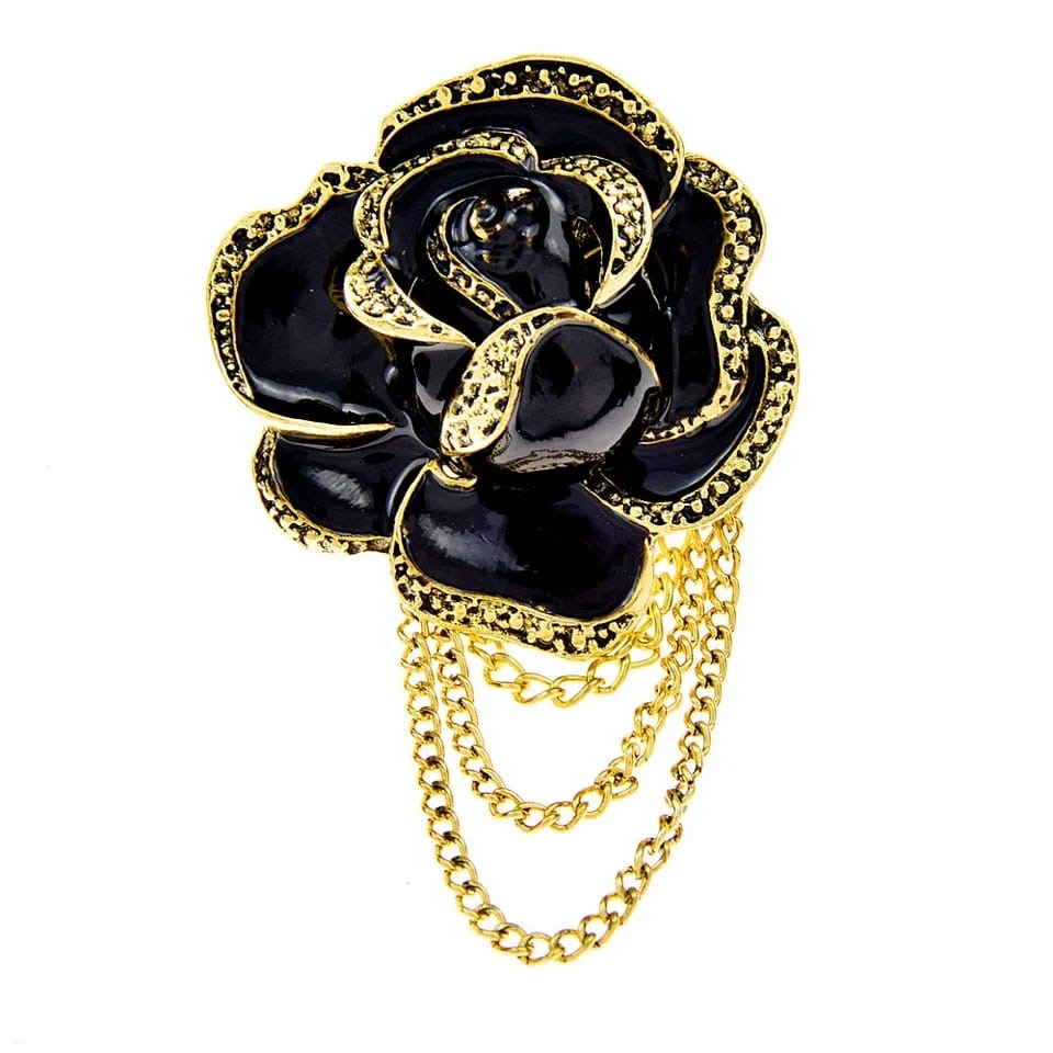 Broche Black Baccara