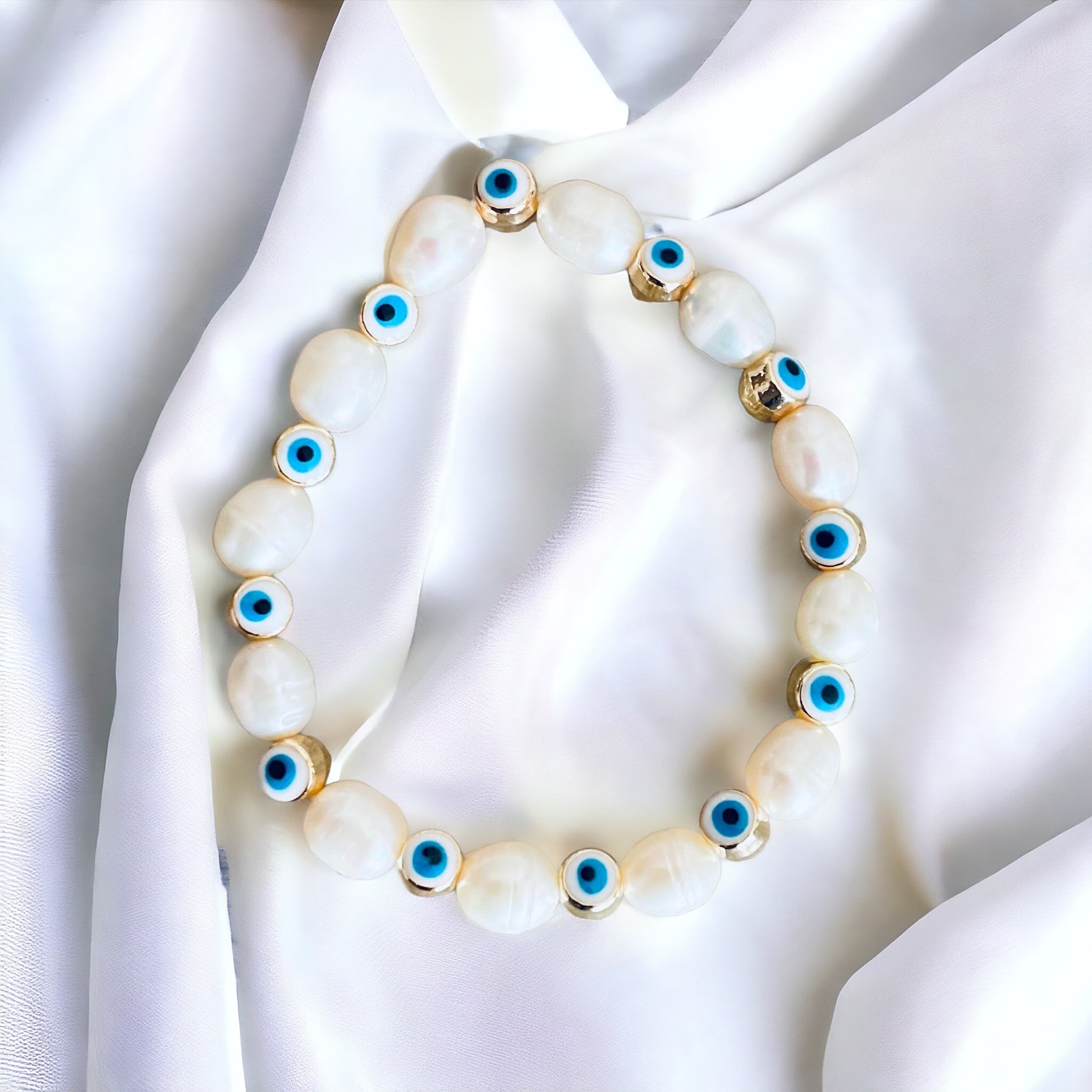 Bracelet Protective Eye Pearl