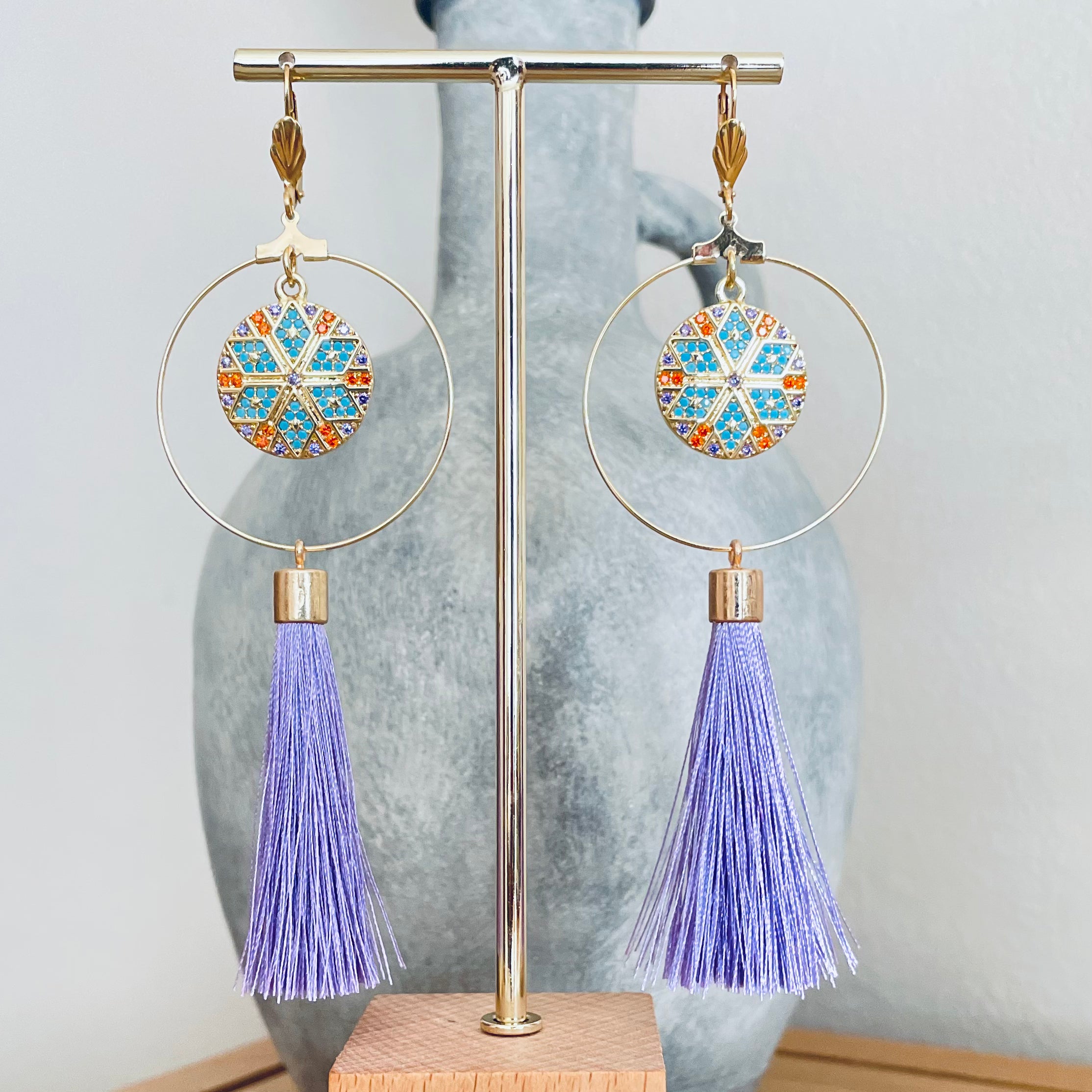 Boucles Boho Lavender