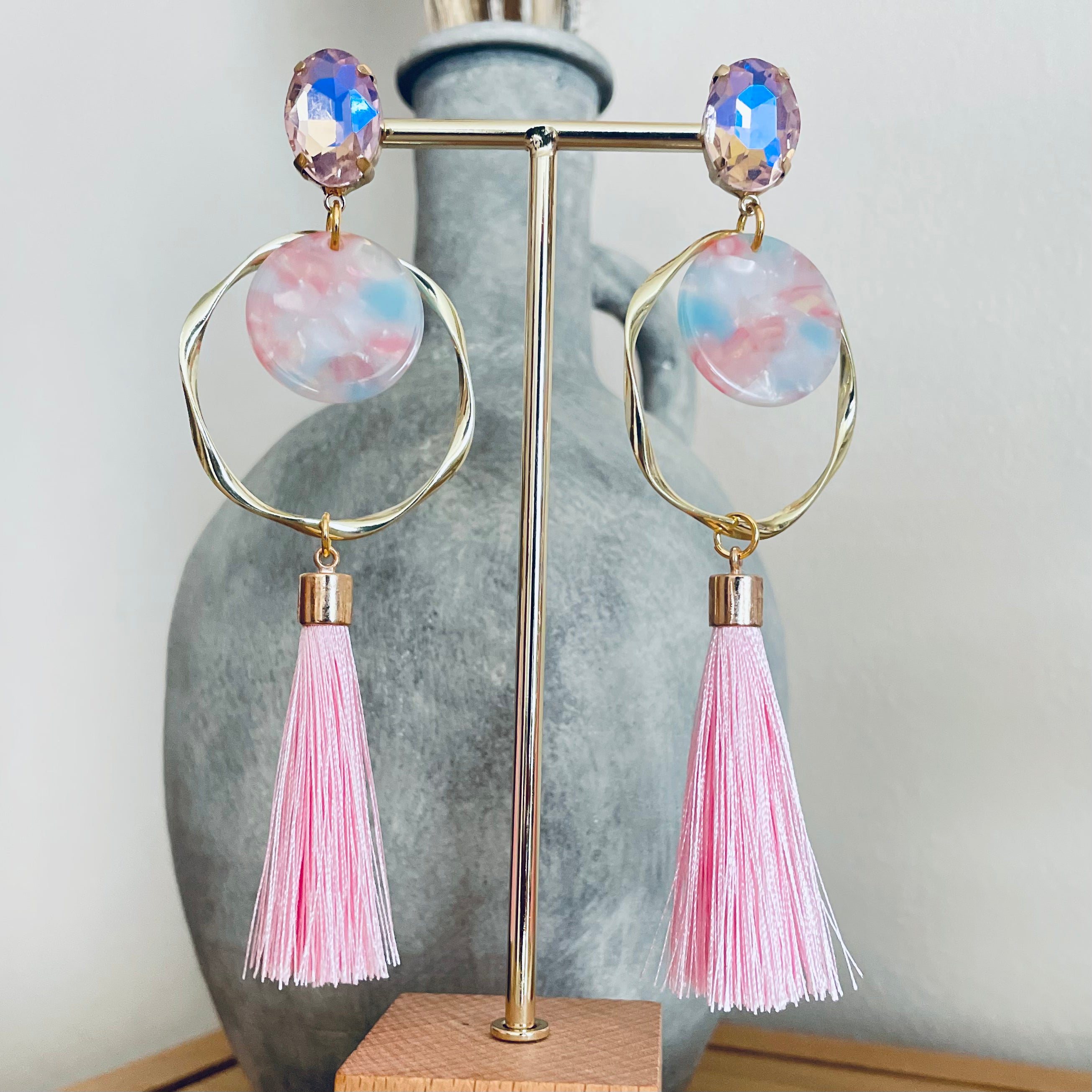 Boucles Boho Pink