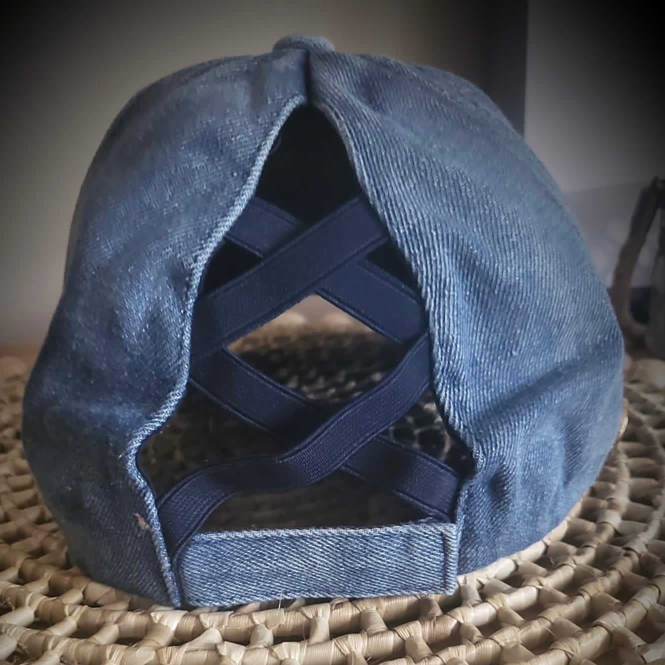 Casquette Jeans Upcycled